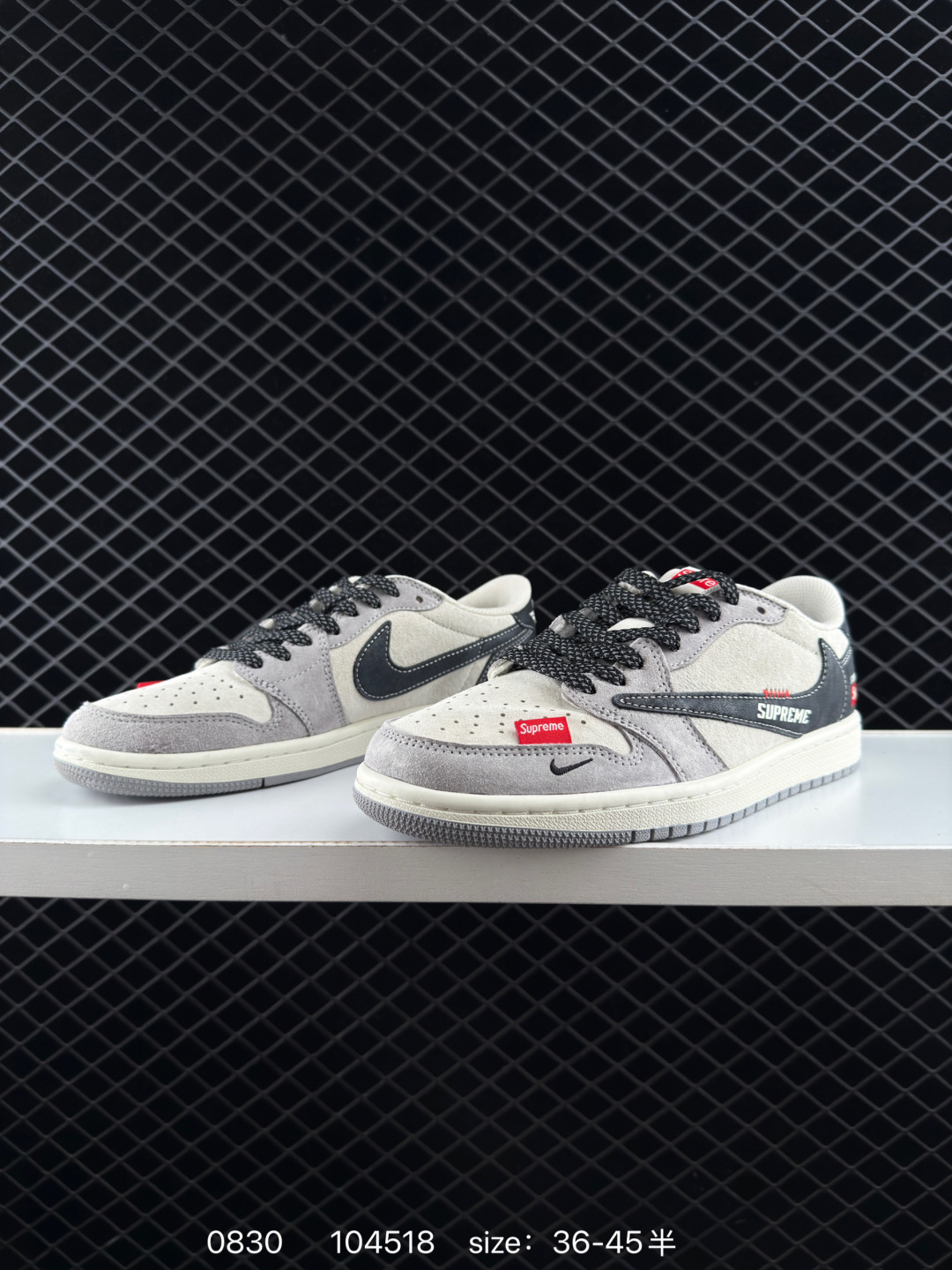 Travis Scott x Air Jordan 1 ” Reverse Mocha “